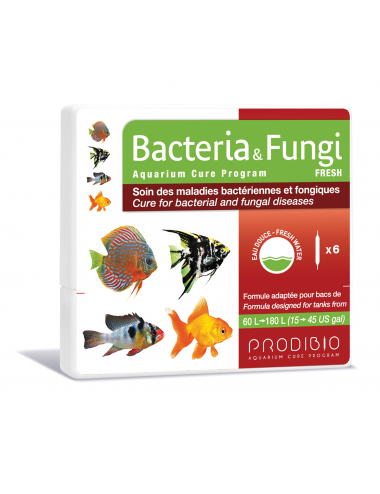 PRODIBIO - Bacteria & Fungi Fresh 6 ampoules - Soin des maladies bactériennes et fongiques