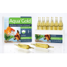 PRODIBIO - Aqua'Gold 12 ampoules - Conditionneur d'eau et bactéries pour Poissons Rouges