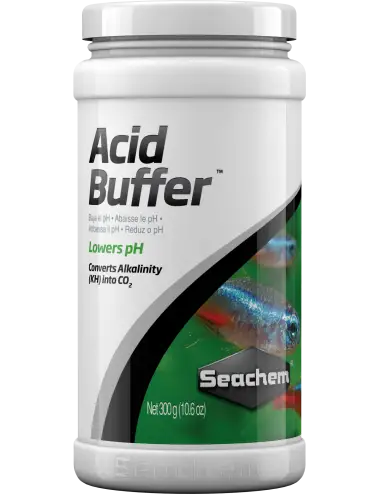 SEACHEM - Acid Buffer 300g - pH Menos para aquário de água doce