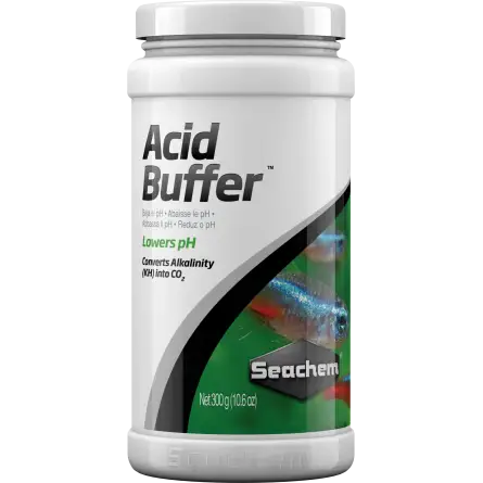 SEACHEM - Acid Buffer 300g - pH Minus para acuarios de agua dulce SEACHEM - Acid Buffer 300g - pH Minus para acuarios de agua dulce