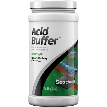 SEACHEM - Acid Buffer 300g - pH Minus pour aquarium d'eau douce