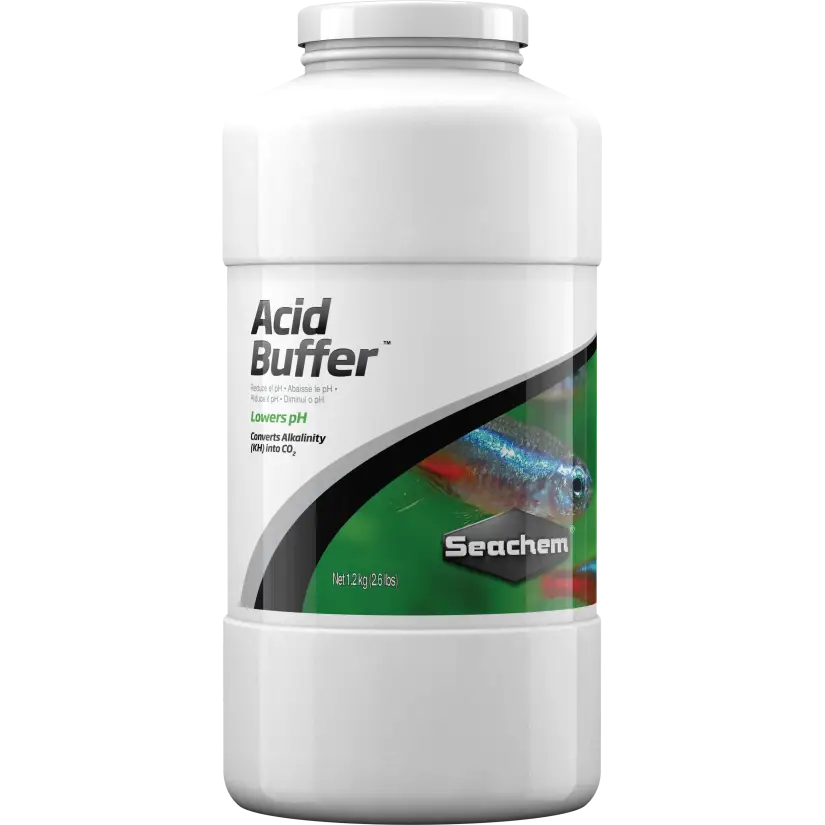 SEACHEM - Acid Buffer 1.2kg - pH Minus pour aquarium d'eau douce