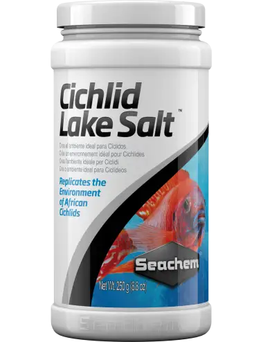 SEACHEM - Cichlid Lake Salt 250g - Wasserremineralisierer für Buntbarsche
