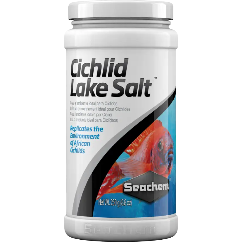 SEACHEM - Cichlid Lake Salt 250g - Water remineralizer for cichlids