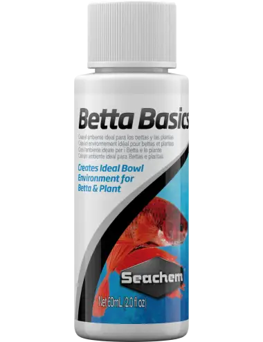 SEACHEM - Betta Basics 60ml - Balzam za vodo za betto
