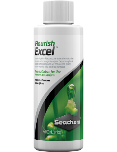 SEACHEM - Flourish Excel 100ml - Carbone liquide pour plante