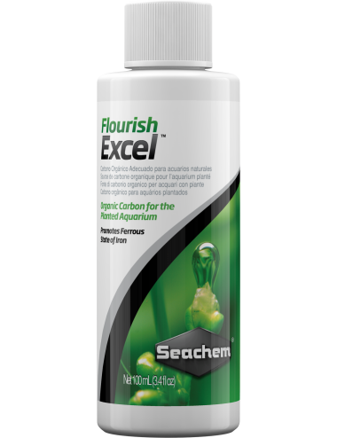 SEACHEM - Flourish Excel 100ml - Carbono líquido para plantas