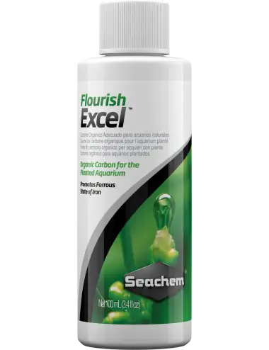 SEACHEM - Flourish Excel 100ml - Carbone liquide pour plante