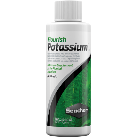 SEACHEM - Flourish Potassium 100ml - Potassium liquide pour plante