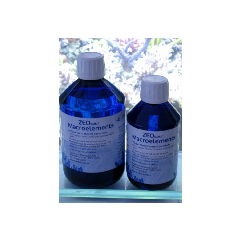KORALLEN-ZUCHT ZEOspur Macroelementi Concentrato 250ml