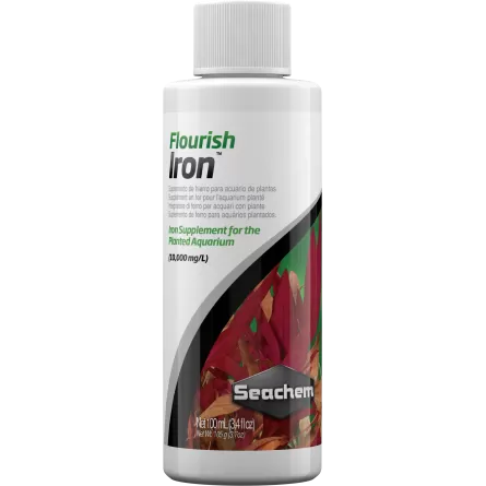 SEACHEM - Flourish Iron 100ml - Fer liquide pour plante