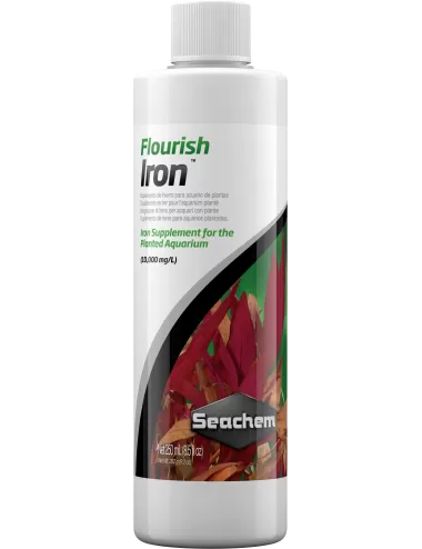 SEACHEM - Flourish Iron 250ml - Ferro líquido para plantas