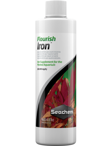 SEACHEM - Flourish Iron 250ml - Hierro vegetal líquido