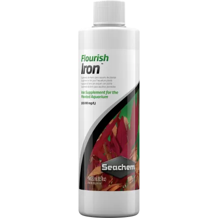 SEACHEM - Flourish Iron 250ml - Ferro líquido para plantas