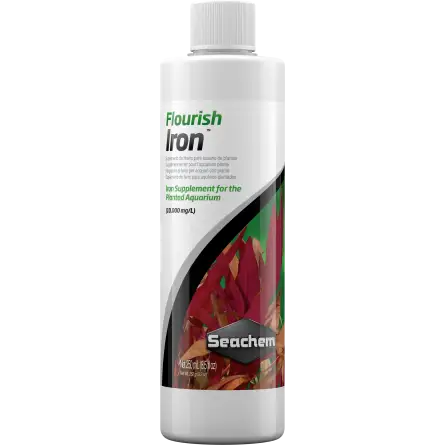 SEACHEM - Flourish Iron 250ml - Ferro líquido para plantas