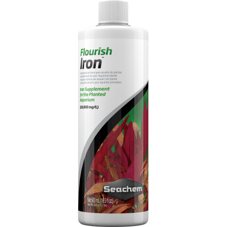 SEACHEM - Flourish Iron 500ml - Fer liquide pour plante