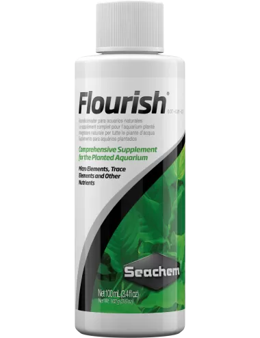 SEACHEM - Flourish 100ml - Stimulateur de croissance