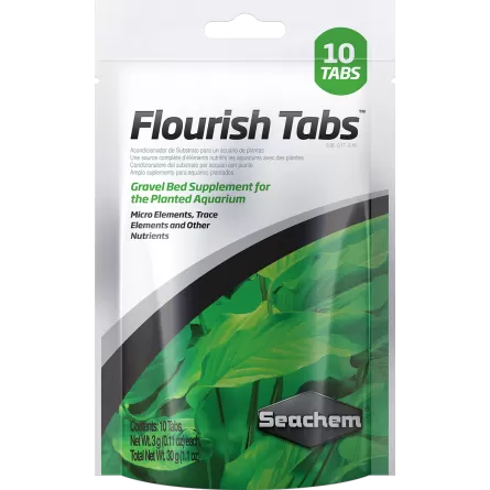 SEACHEM - Flourish Tabs 10 Tabletten - Wachstumsstimulans