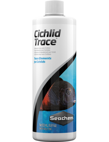 SEACHEM - Cichlid Trace 500ml - Oligo-éléments pour Cichlidés