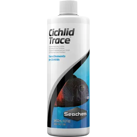 SEACHEM - Cichlid Trace 500ml - Oligo-éléments pour Cichlidés