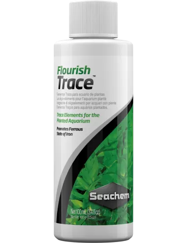 SEACHEM - Flourish Trace 100ml - Oligo-éléments pour aquarium planté