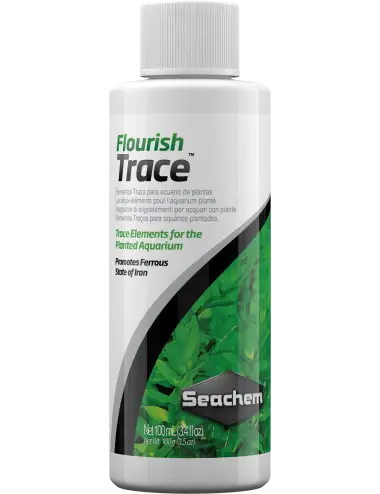 SEACHEM - Flourish Trace 100ml - Oligo-éléments pour aquarium planté