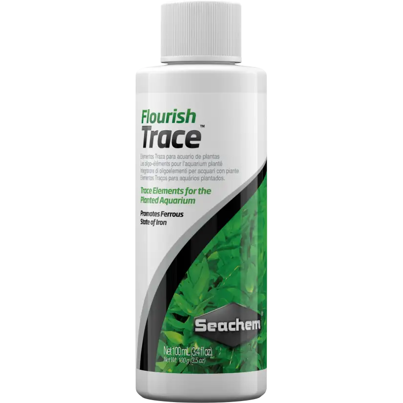SEACHEM - Flourish Trace 100ml - Oligo-éléments pour aquarium planté