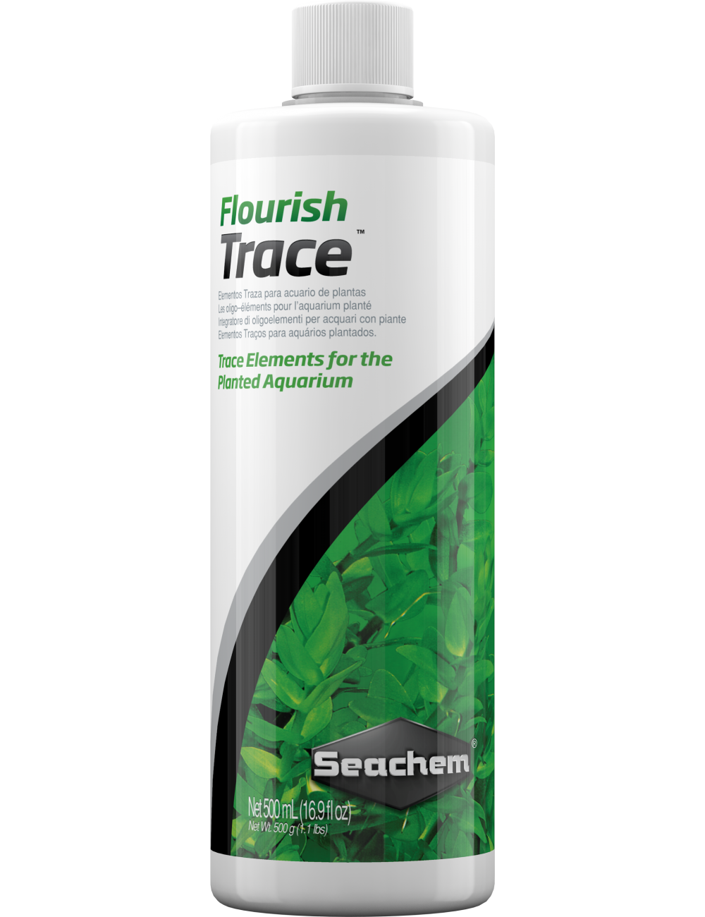 SEACHEM - Flourish Trace 500ml - Oligo-éléments pour aquarium planté