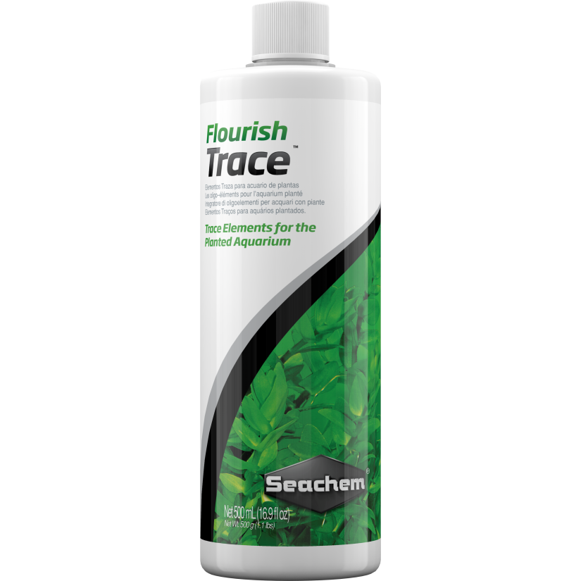 SEACHEM - Flourish Trace 500ml - Oligo-éléments pour aquarium planté