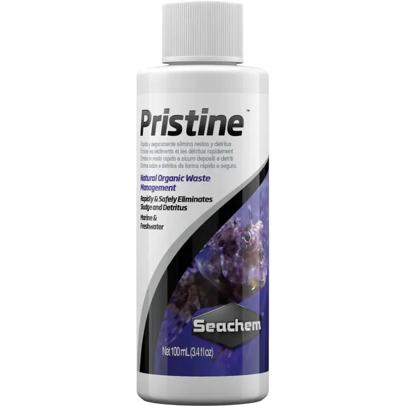 SEACHEM - Pristine 100ml - Batteri per acquari