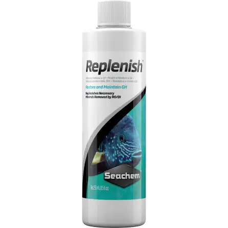 SEACHEM - Replenish 250ml - Remineralizantes para água doce