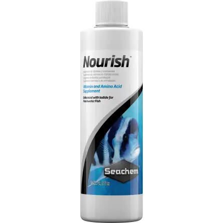 SEACHEM - Nourish 250ml - Additif riche pour poissons d'eau douce