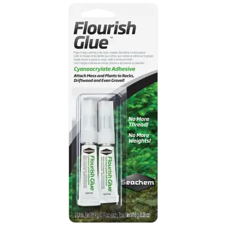 SEACHEM - Flourish Glue 2x4g - Colle pour aquascaping