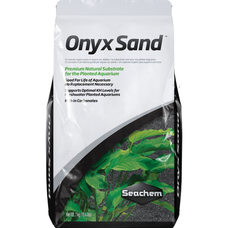 SEACHEM - Onyx Sand 7kg - Complete soil for planted aquarium