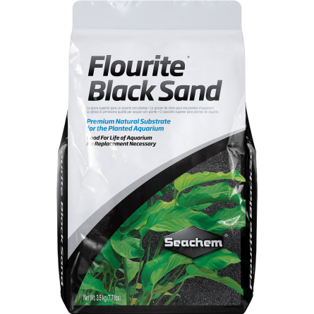 SEACHEM - Flourit Zwart Zand 3,5kg - Substraat voor beplant aquarium SEACHEM - Flourit Zwart Zand 3,5kg - Substraat voor beplant aquarium