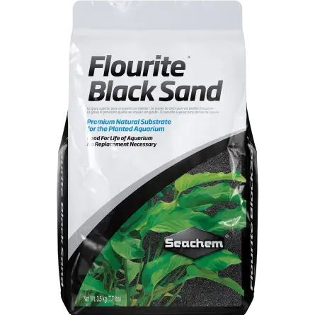 SEACHEM - Flourite Black Sand 3.5kg - Substrat pour aquarium planté