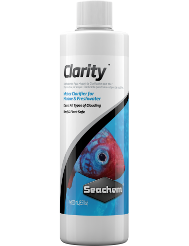 SEACHEM - Clarity 250ml - Clarificador de Água