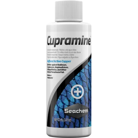 SEACHEM - Cupramine 100ml - Copper treatment for external parasites