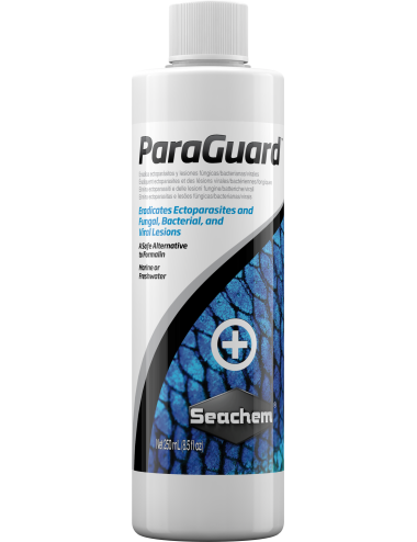 SEACHEM - Paraguard 250ml - Anti-parasitaires pour poissons