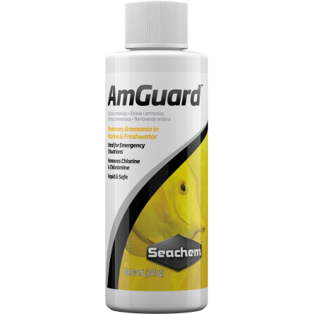 SEACHEM - Amguard 100ml - Conditionneur d'eau anti-ammoniac