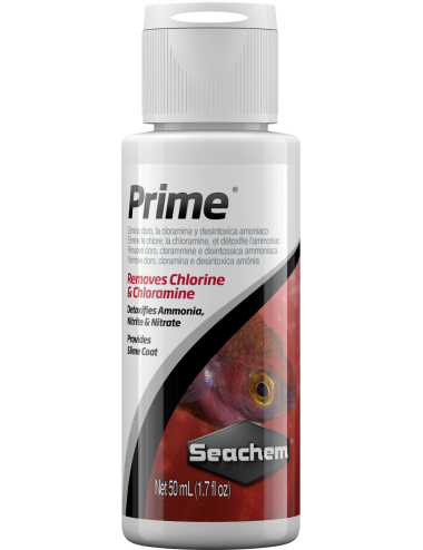 SEACHEM - Prime 50ml - Conditionneur d'eau