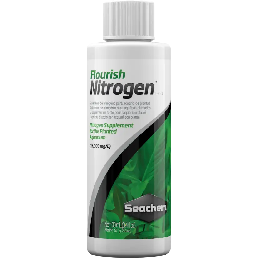 SEACHEM - Flourish Nitrogen 100ml - Source d'azote pour aquarium planté