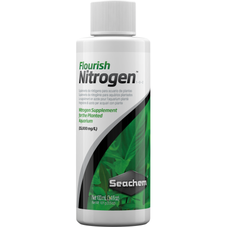 SEACHEM - Flourish Nitrogen 100ml - Fuente de nitrógeno para acuario plantado SEACHEM - Flourish Nitrogen 100ml - Fuente de nitrógeno para acuario plantado