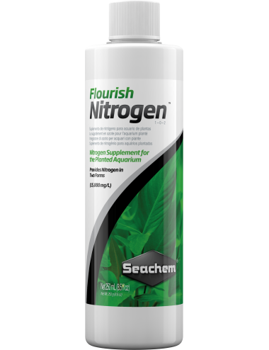 SEACHEM – Flourish Nitrogen 250 ml – Stickstoffquelle für bepflanzte Aquarien