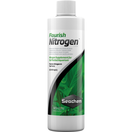 SEACHEM - Flourish Nitrogen 250ml - Nitrogen source for planted aquarium