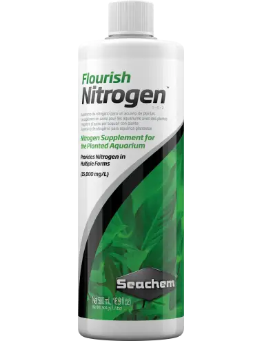 SEACHEM – Flourish Nitrogen 500 ml – Stickstoffquelle für bepflanzte Aquarien