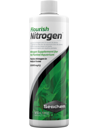 SEACHEM - Flourish Nitrogen 500ml - Stikstofbron voor beplant aquarium