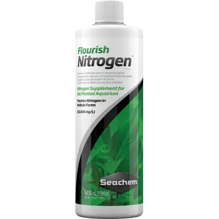 SEACHEM - Flourish Nitrogen 500ml - Fonte de nitrogênio para aquário plantado