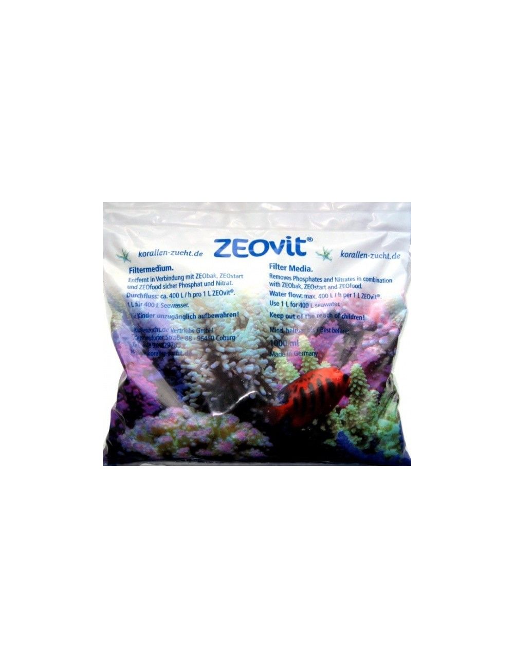 KORALLEN-ZUCHT ZEOvit® 1000ml KORALLEN-ZUCHT ZEOvit® 1000ml