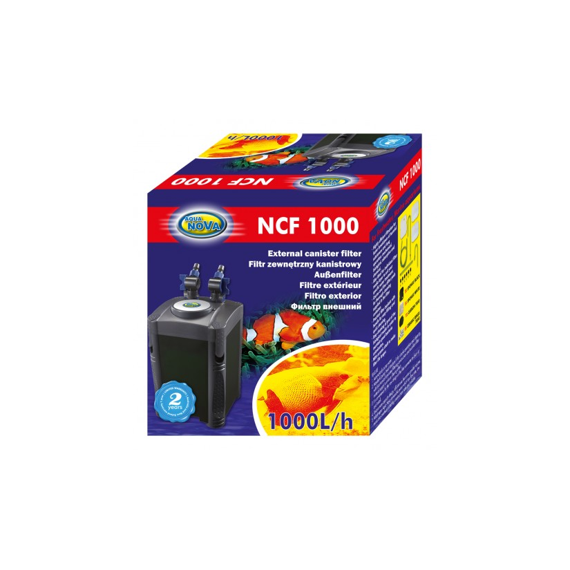 AQUA NOVA - NCF-1000 - Filtre pour aquarium